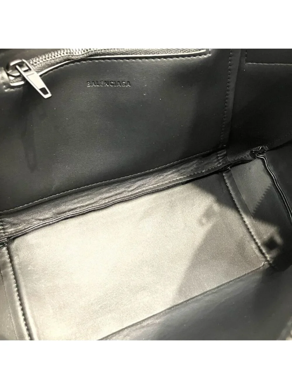 Balenciaga Hourglass XL Shoulder Bag Leather